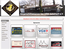 Tablet Screenshot of bsv-schuettorf.de